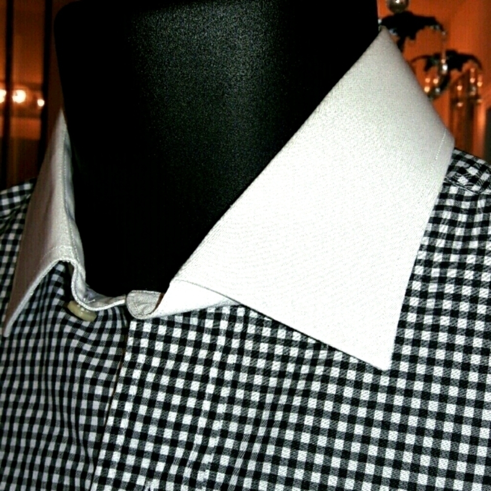 POLO BY RALPH LAUREN Check Dress Shirt, 16/34-35